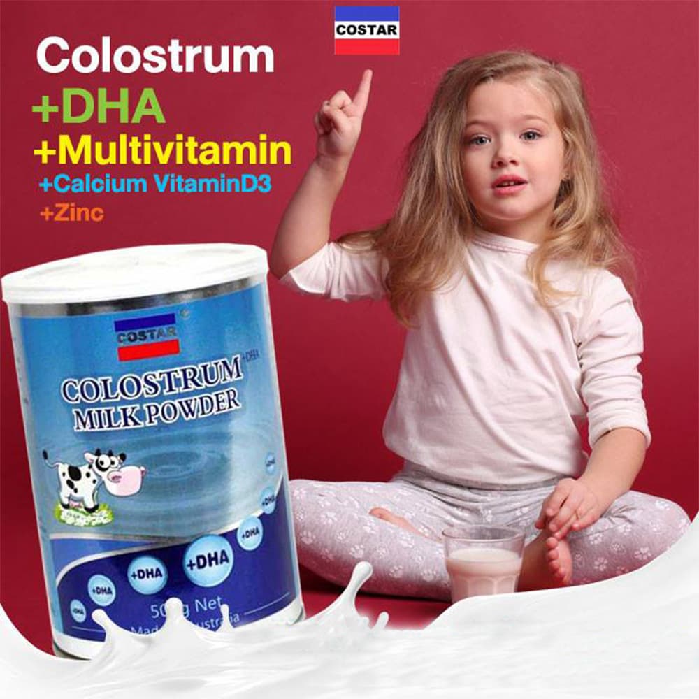 SỮA BÒ NON COSTAR NGUYÊN CHẤT GIÀU DHA COLOSTRUM MILK POWDER 500gr - DATE 2025