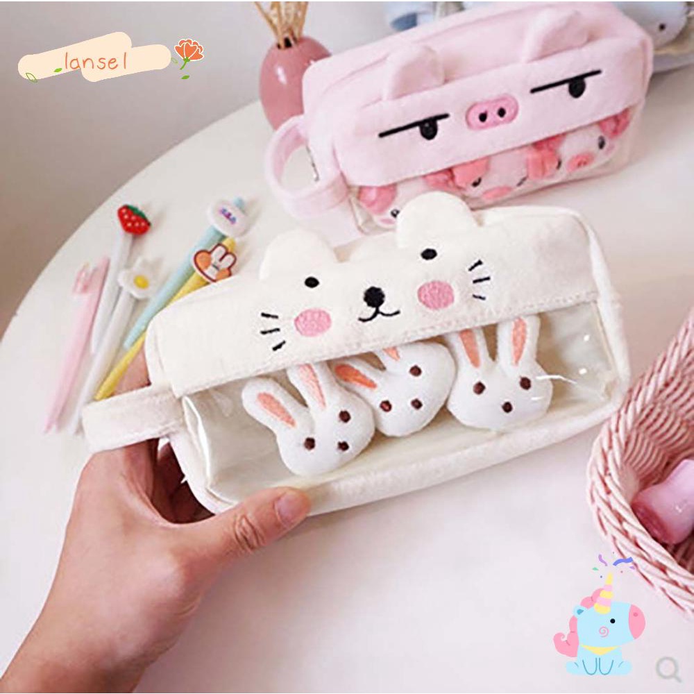 Túi Đựng Bút Bằng Silicone Có Khóa Kéo Tiện Dụng