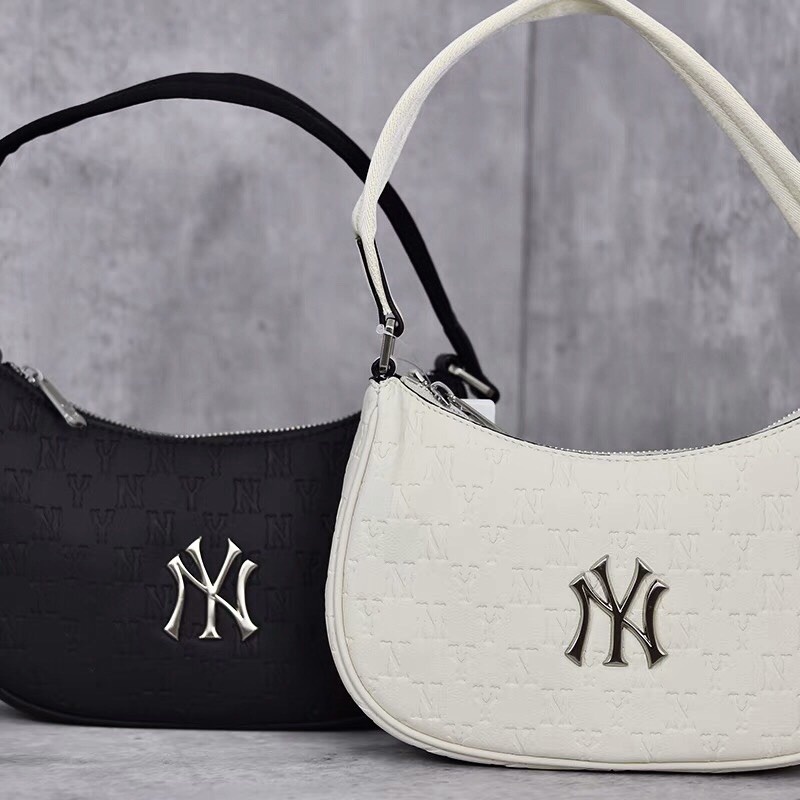 Túi xách MLB kẹp nách da chìm Túi NY đeo vaifull tag code size 24 - ZENI.STORE