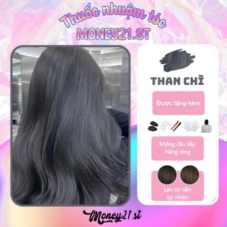 Thuốc Nhuộm Tóc Màu Than Chì Hàn Quốc [KHÔNG TẨY] | Thuốc Nhuộm Tóc Money21.st
