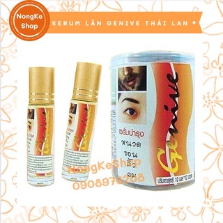 [100% Thái N.D] Serum lăn kích mọc mài - mi - tóc GENIVE Thái Lan