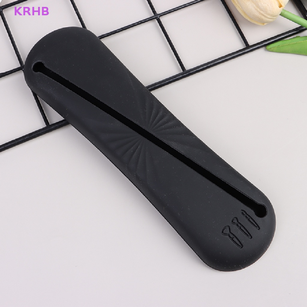 Túi Đựng Cọ Trang Điểm KRHB Bằng Silicon Tiện Dụng Khi Đi Du Lịch Mới