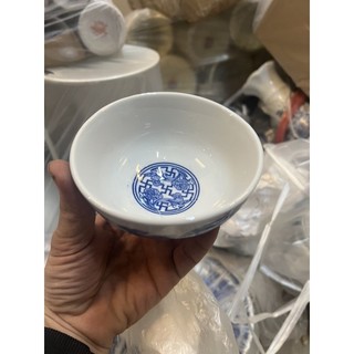 Bát thờ men lam Bát Tràng