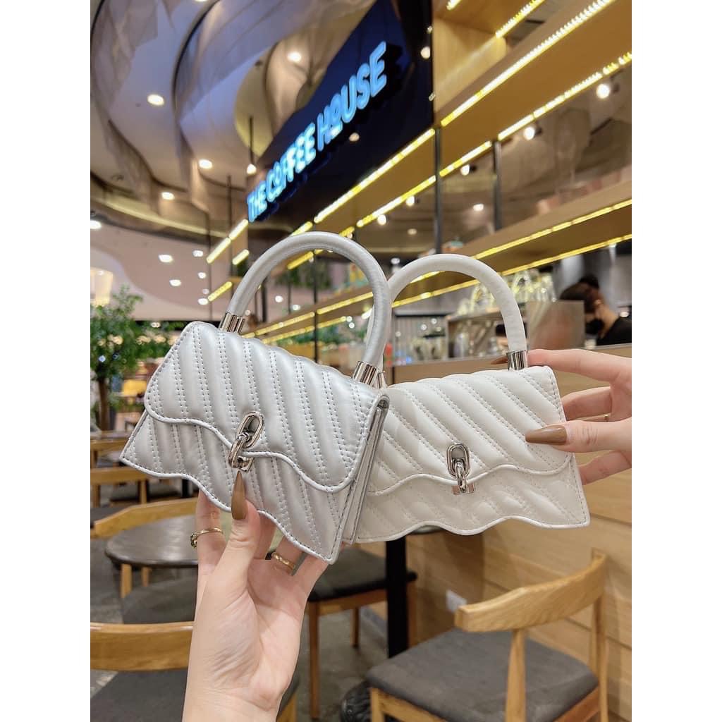 Túi xách nữ CNK mini khoá móc câu size 15 hàng mới siêu xinh