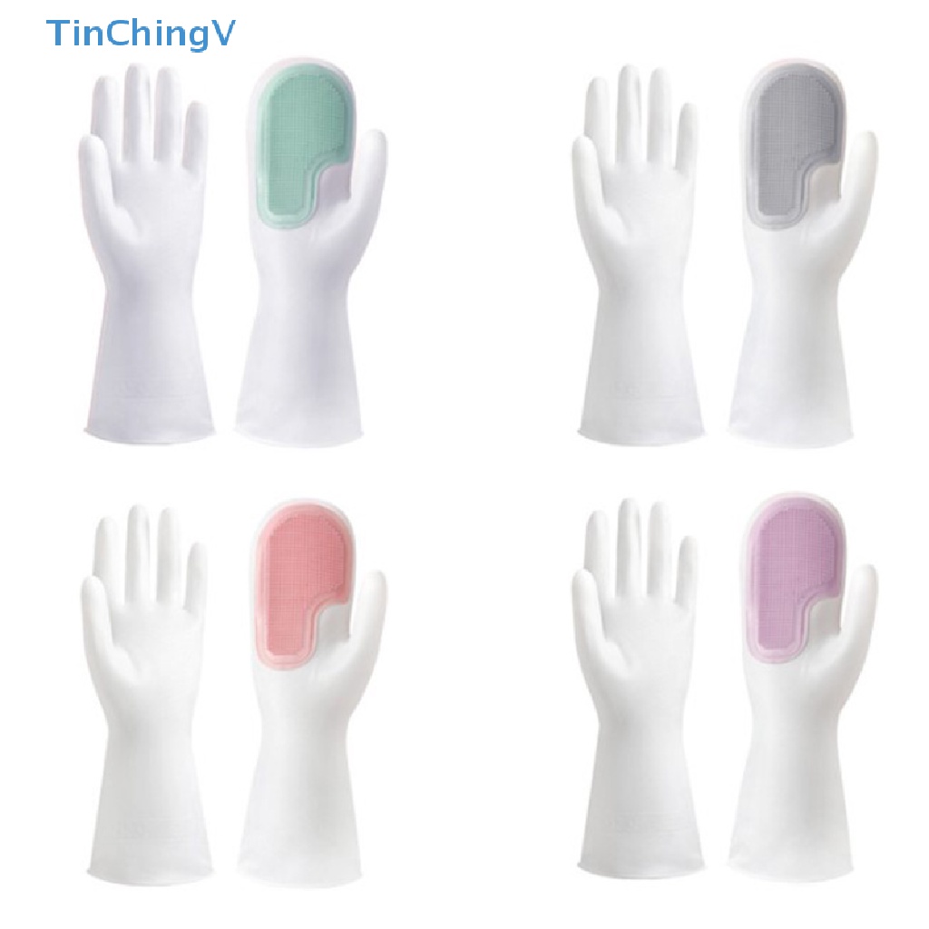 1 / 2 Găng Tay Rửa Chén Bằng PVC Chống Nước