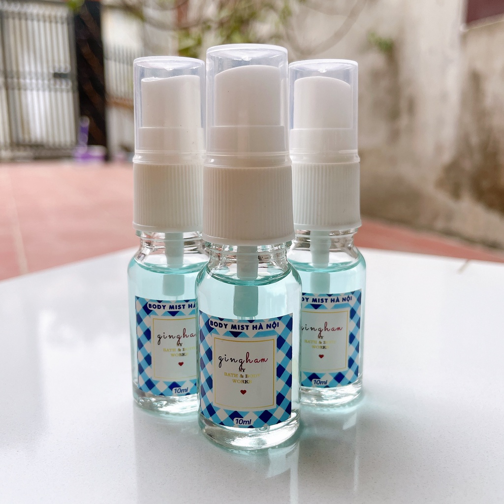 Xịt thơm toàn thân, xịt BodyMist Bath & Body Woks Gingham 10ml - 30ml chính hãng | Body mist Hà Nội | BigBuy360 - bigbuy360.vn