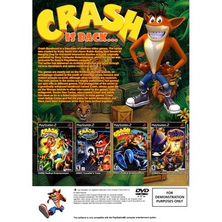 [ĐỘC QUYỀN] CRASH BANDICOOT COLLECTION - Đĩa game PS2