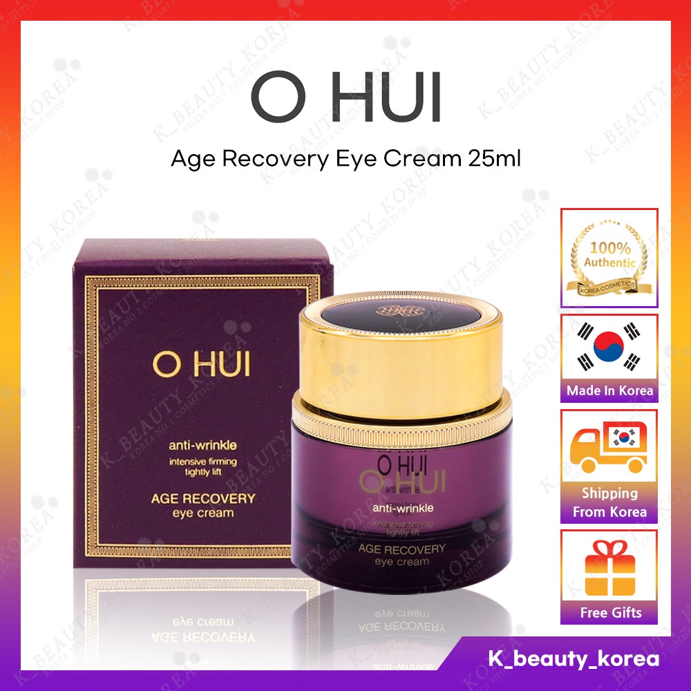 Kem Dưỡng Da Mắt Chống Nếp Nhăn Chống Lão Hóa Dưỡng Ẩm Phục Hồi Làn Da 25ml Ohui