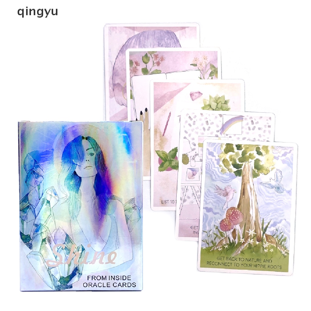 Bộ Bài Tarot Gia Đình Vui Nhộn qingyu Shine From Inside Oracle