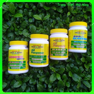 Phân Bón Lá Growmore Mọi Giai Đoạn 30-10-10, 15-30-15,20-20-20,6-30-30 - Lọ 100g