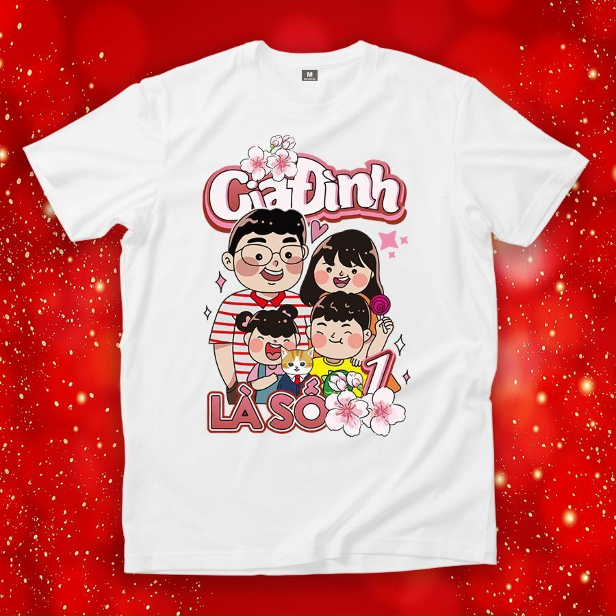 Áo Thun nhóm teambuiding in theo yêu cầu – nhận in áo đồng phục nhóm và áo gia đình