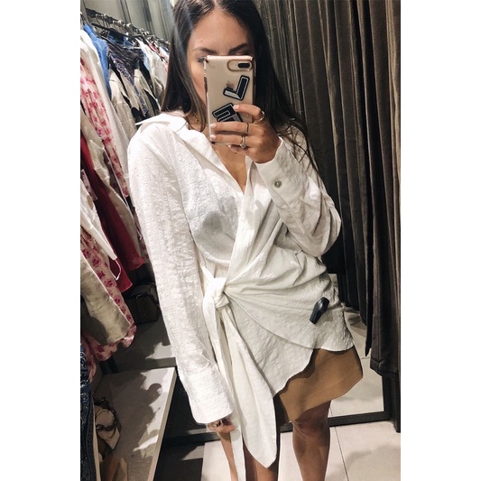 Áo sơ mi linen ZARA