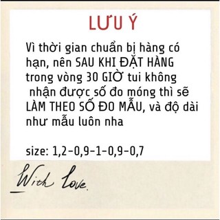 Nail Box Đen Nhũ Nơ