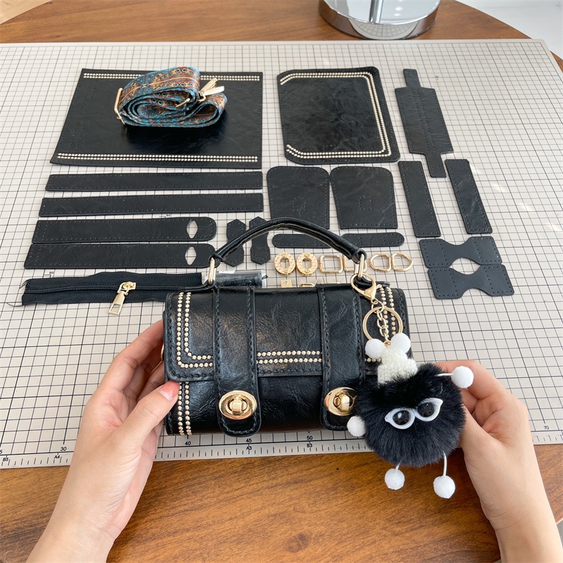 Túi dệt tay EBI HANDMADE phong cách retro thiết kế cổ điển thời trang nữ thu đông mới nhất - ES59