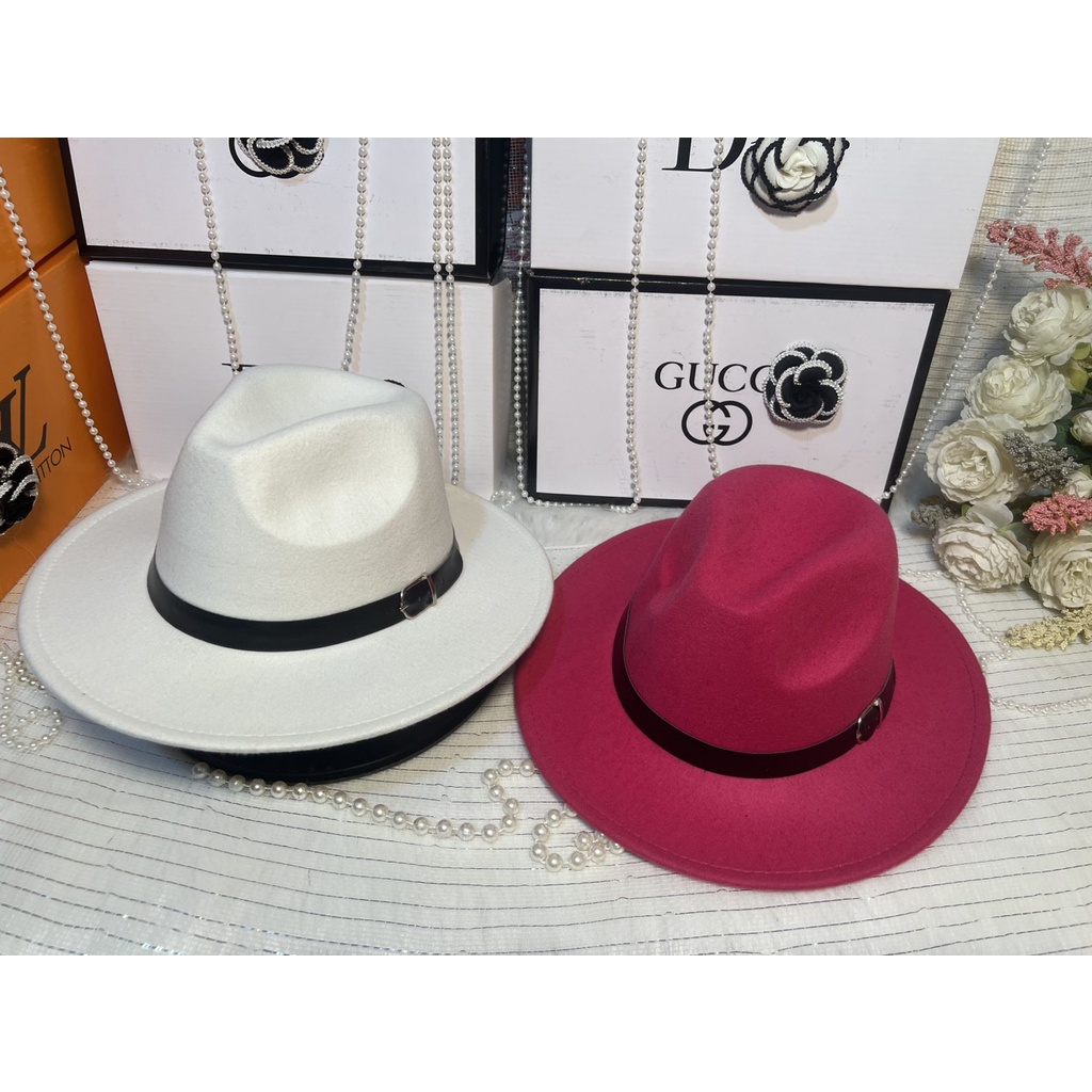 Mũ phớt thời trang cổ điển có nhiều sắc cho nam &amp; nữ