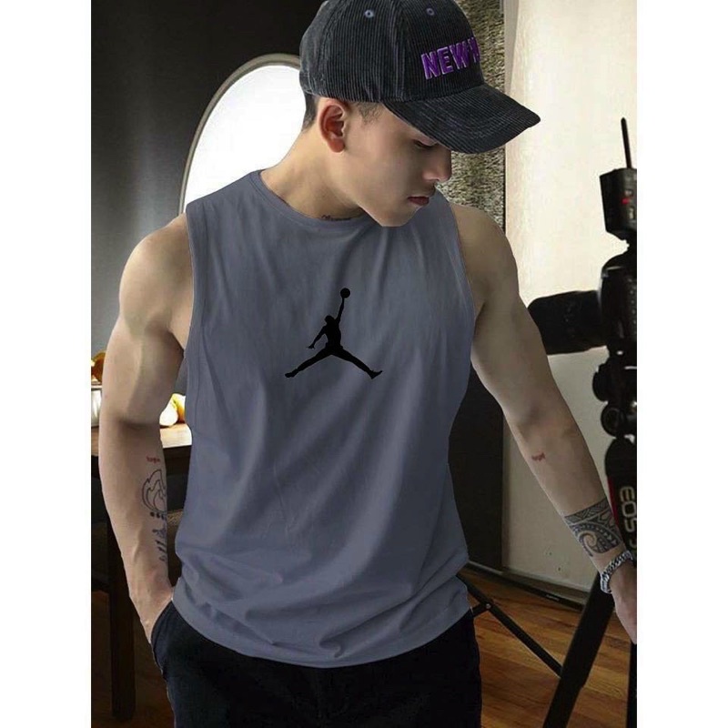 ÁO TANKTOP NAM - Vải Cotton Co Giãn 4 Chiều Siêu Mát Thoáng Khí