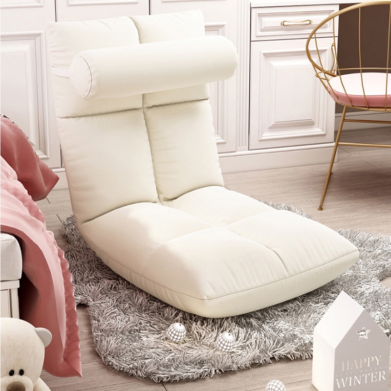 WORTHBUYWORTHBUT Ghế Lười tatami Có Gối Tựa Lưng Có Thể Gấp Lại Cho Phòng Ngủ