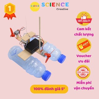 [Stem] Đồ chơi thuyền điều khiển từ xa, Đồ chơi trẻ em thông minh, Đồ chơi cho bé, Đồ chơi trẻ em phát triển trí tuệ