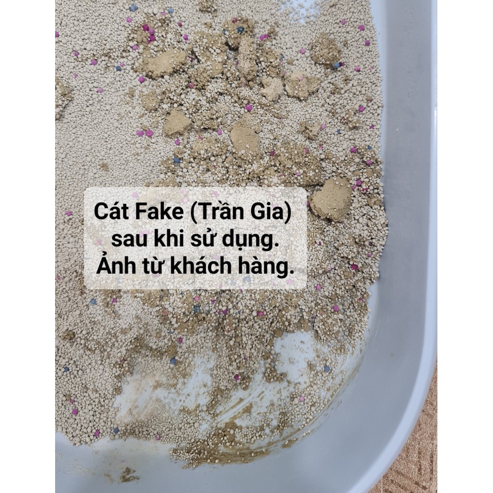 CÁT MIN CHÍNH HÃNG - Cát đất sét, cát mèo vệ sinh cho mèo