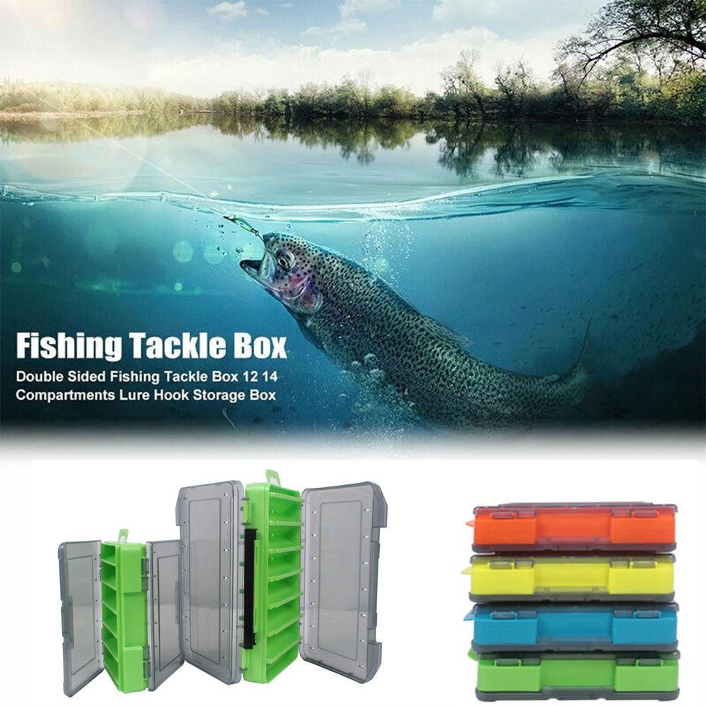 Hộp Đựng Mồi Câu Cá / Trang Sức Hai Mặt Nhỏ Gọn Tiện Lợi