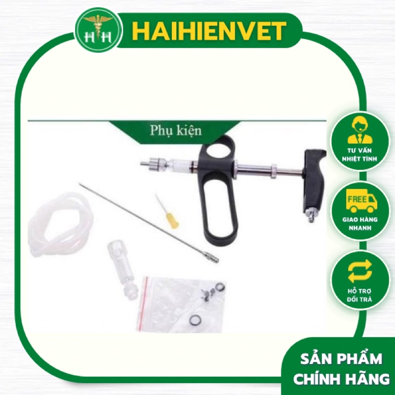 Xi lanh tự động C 2ml - dùng chích ngừa cho vịt, gà, ngan, ngỗng