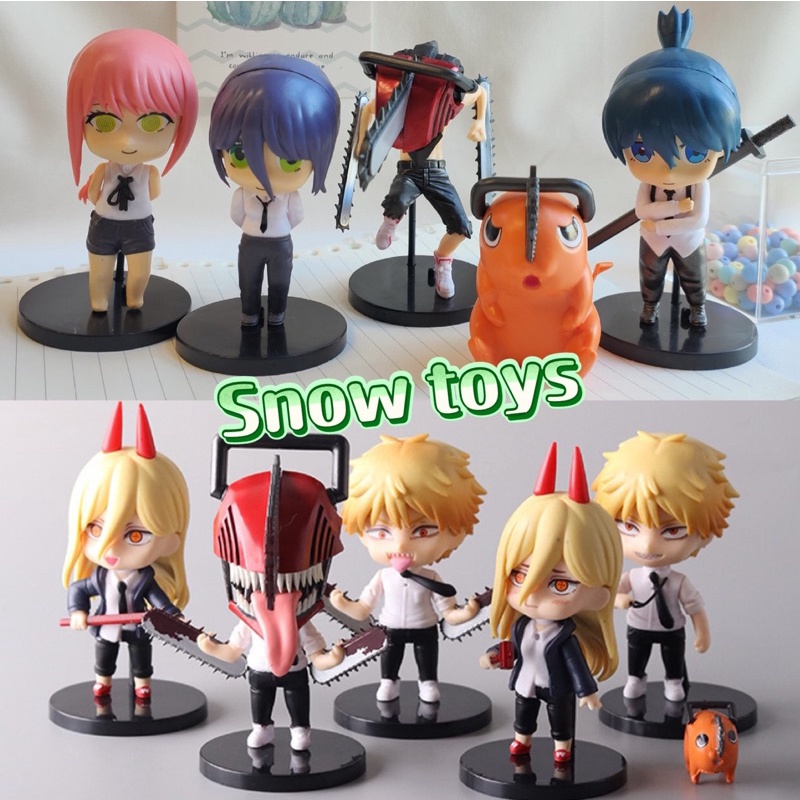 Mô hình Chainsaw Man - mô hình nhân vật Denji Pochita và Power cực nét đẹp - Denji Pochita Power - Cao khoảng 10cm