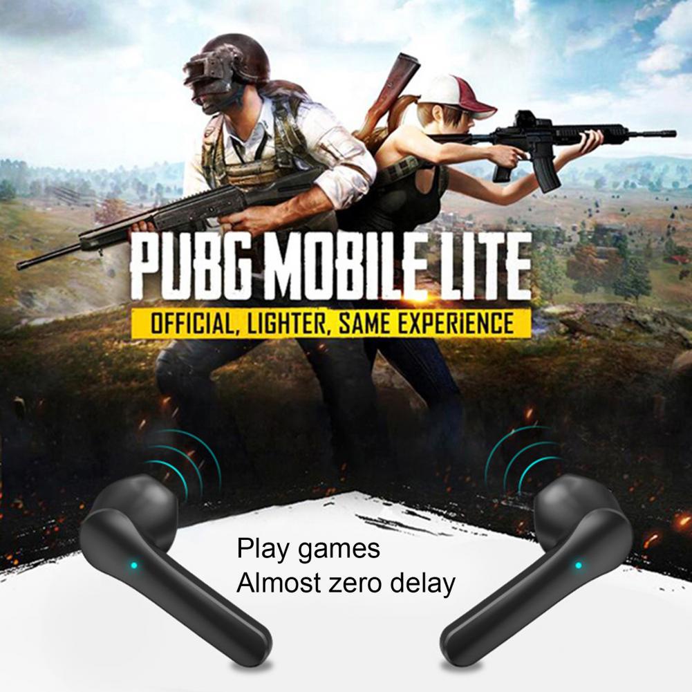 Tai Nghe Bluetooth 5.0 Không Dây Mini Chống Thấm Nước Kèm Mic JS82 TWS