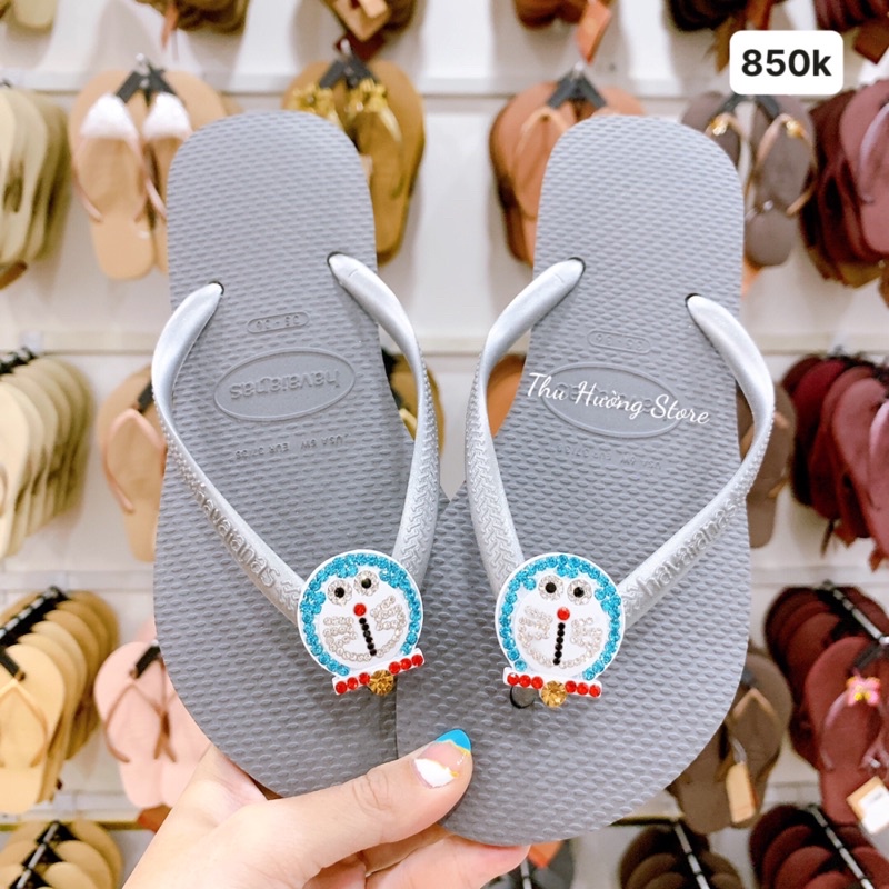 Dép Nữ Slim mix Doraemon