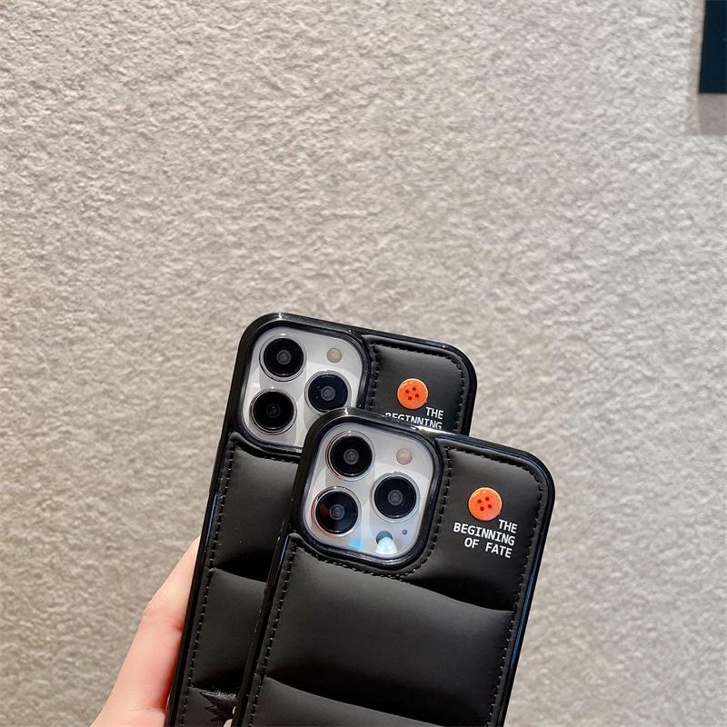 Iphone Ốp Điện Thoại tpu + Vải Họa Tiết Hoạt Hình Dễ Thương Cho Iphonex 15 14 13 12 pro max 12 pro 12 11 pro max 11