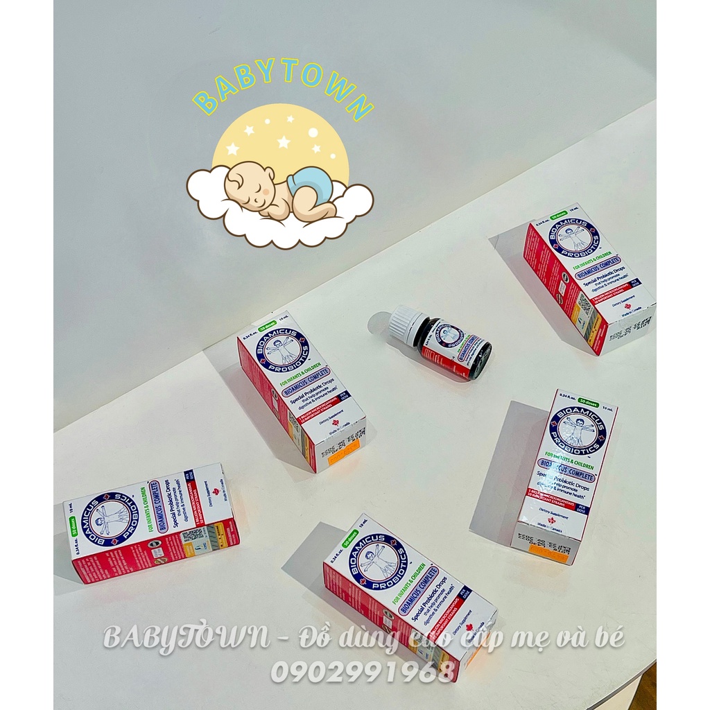 [Chính hãng] Men vi sinh 10 chủng Bioamicus 10ml nhập khẩu Canada