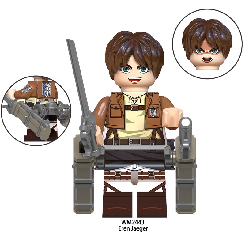 Mô Hình Đồ Chơi Nhân Vật Mikasa Ackerman Trong Phim Hoạt Hình "Attack on Titan"