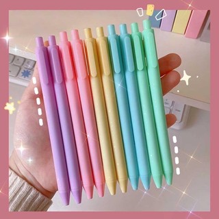 Bút bi màu macaroon 0.5 mực đen