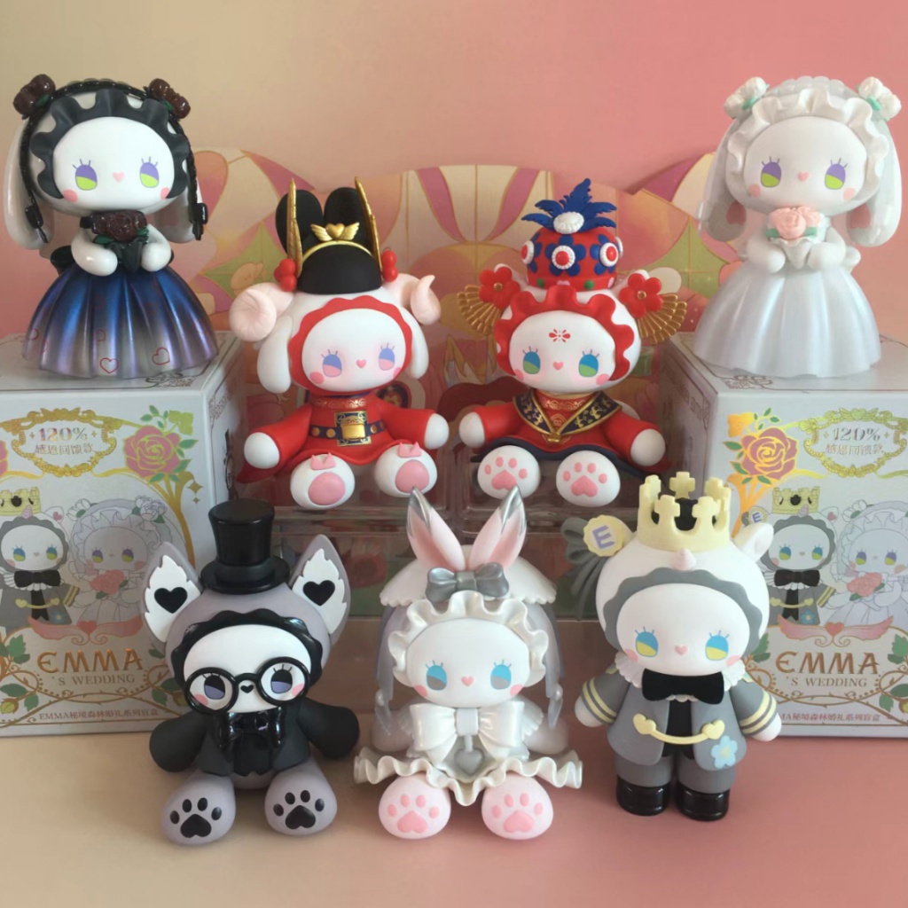 Đồ trang trí Búp Bê Emma 'S Wedding Series 120%