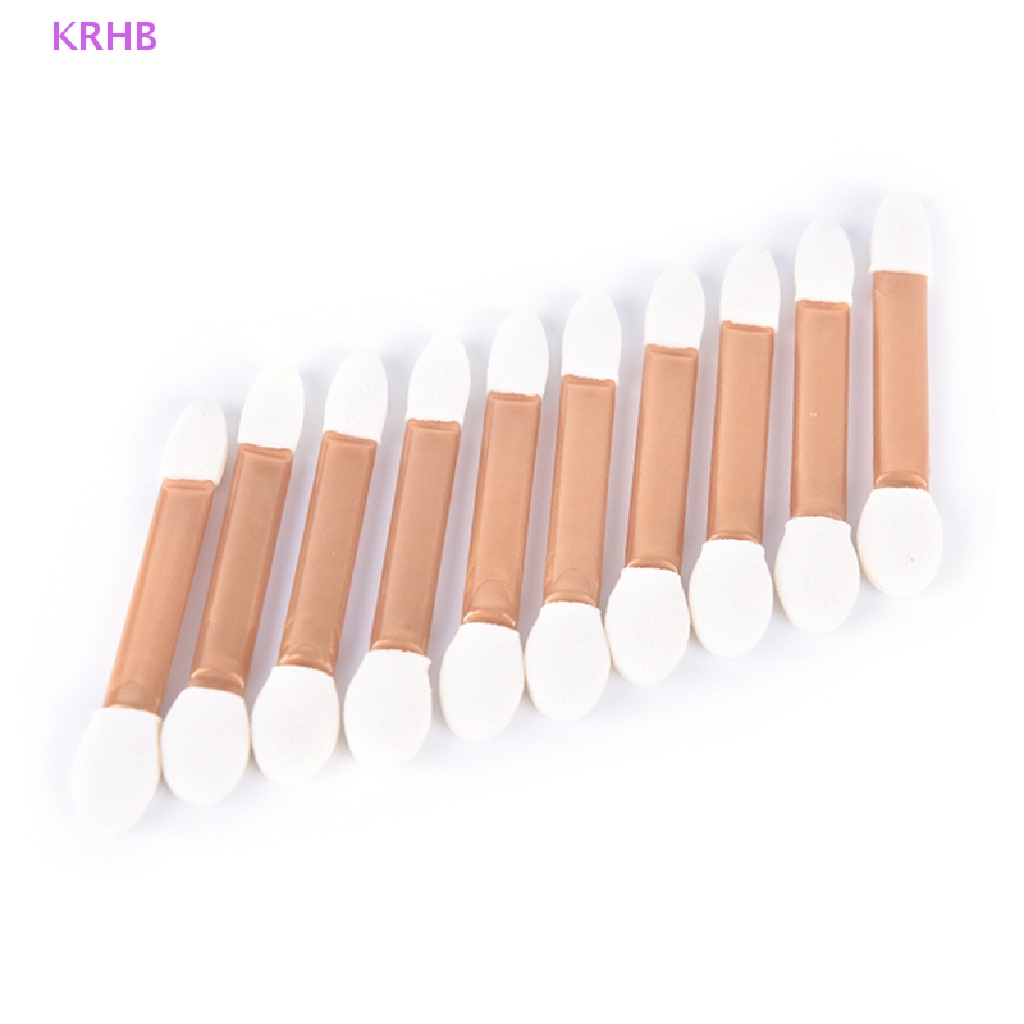 Set 10 Cọ Trang Điểm Phấn Mắt Hai Đầu Tiện Dụng Chất Lượng Cao