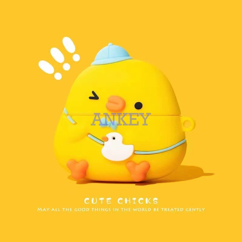 SoundPEATS Air 3 Deluxe / Air3 Pro Vỏ Bảo Vệ Hộp Sạc Tai Nghe Nhét Trong Hình Chú Chó Bull 3D Dễ Thương Cho