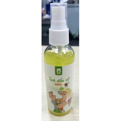 Tinh dầu xịt Mipbi 100ml ngăn ngừa muỗi và côn trùng cho bé