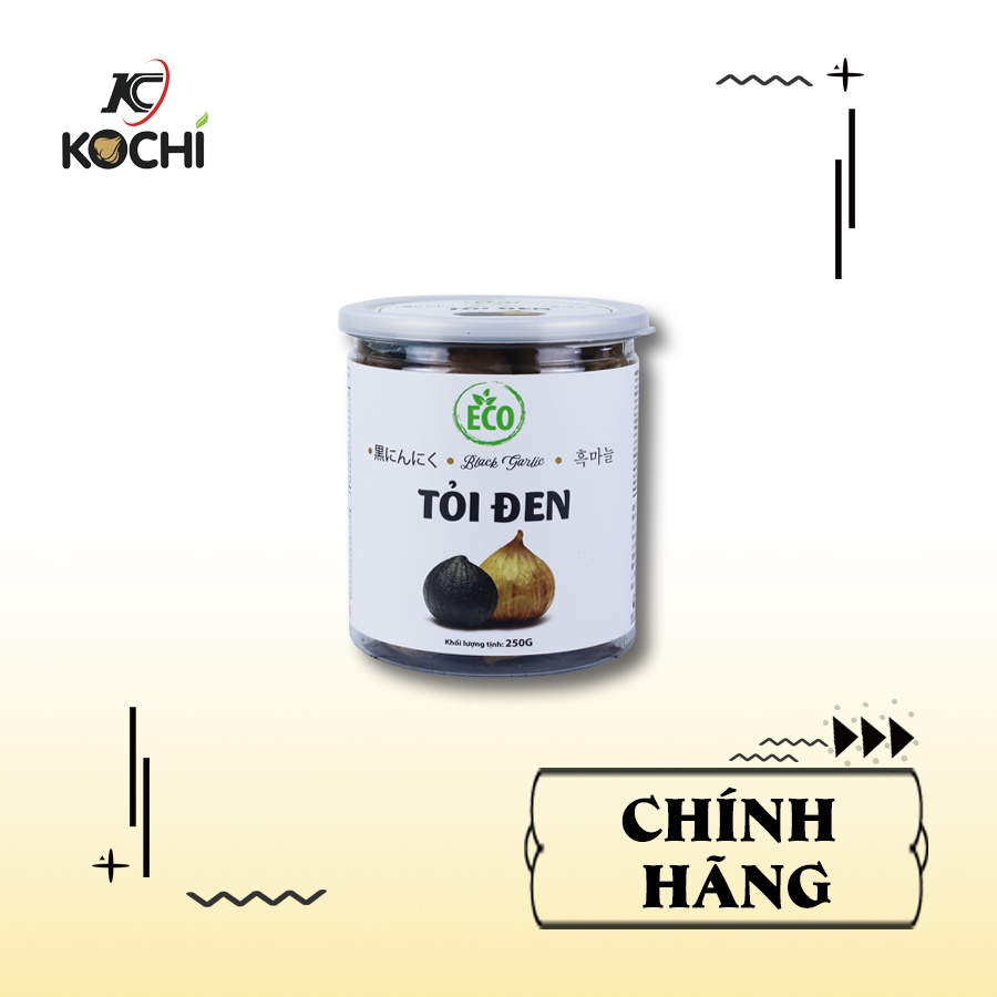 Tỏi Đen Kochi Cô Đơn Eco Chính Hãng Tốt Cho Sức Khỏe Hộp 250g