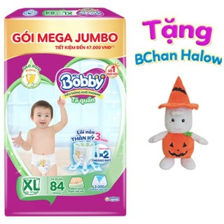 Tã/Bỉm quần Bobby XL84 siêu thấm khô thoáng Mega Jumbo