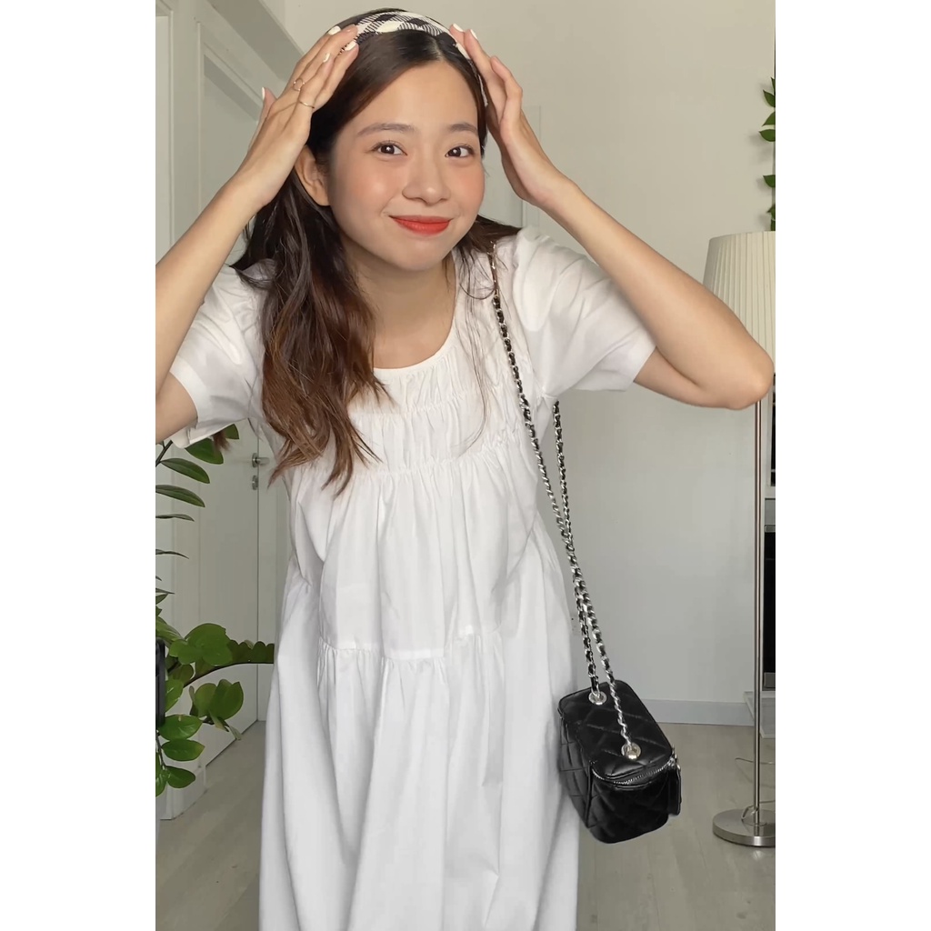 Đầm maxi dún ngực TK - DTK153