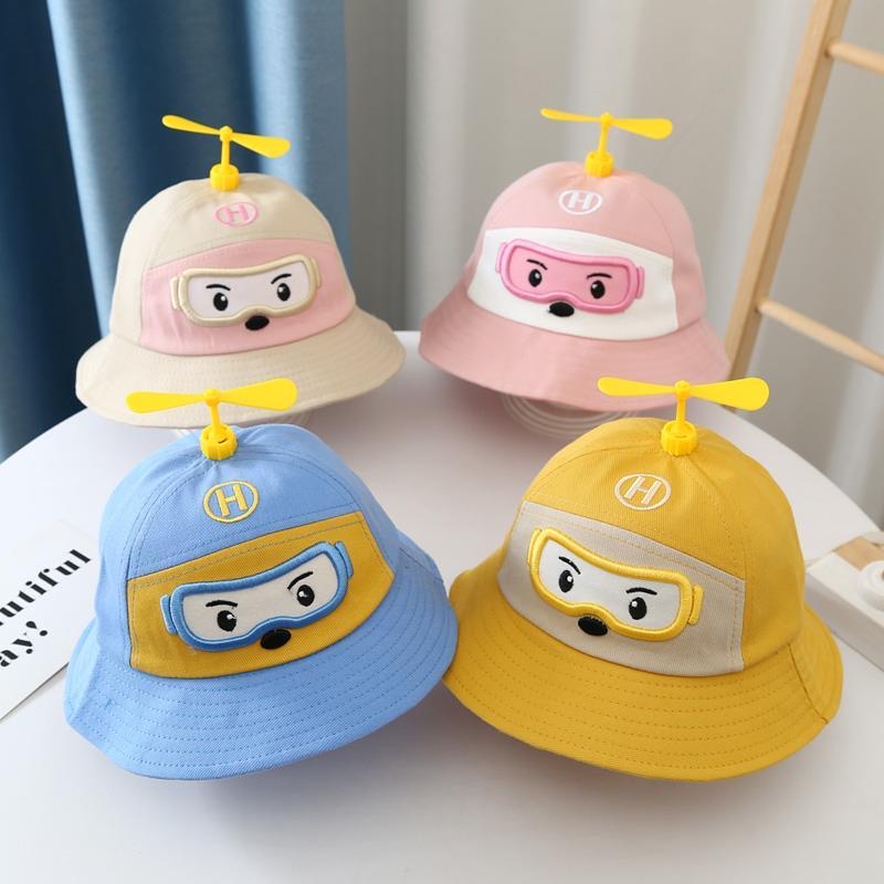 Babyfair Mũ bảo vệ mặt trẻ em Nhiều màu sắc Hình dạng dễ thương Bảo sơ sinh có thể tháo rời
