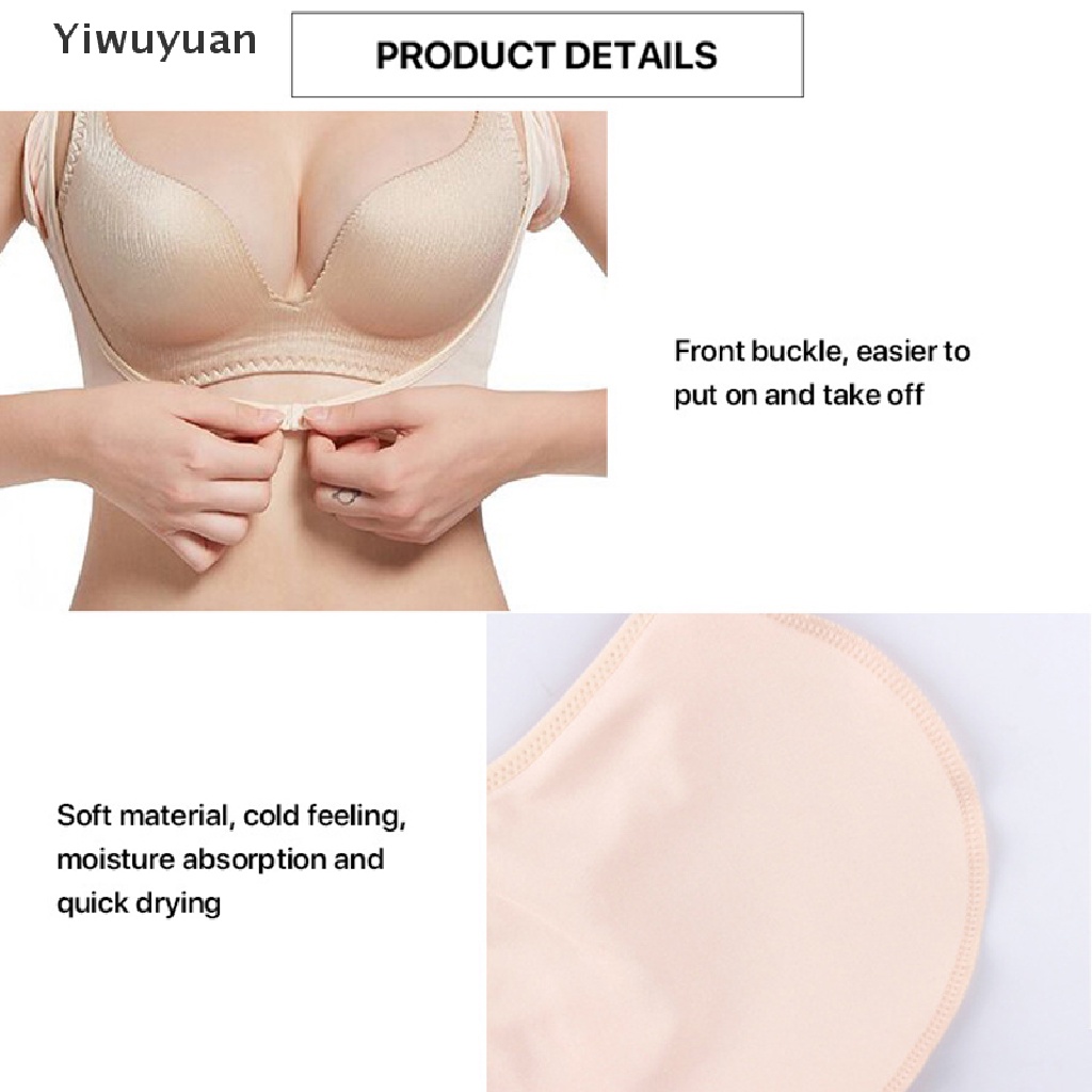 < Yiwuyuan > Đệm Thấm Hút Mồ Hôi Vùng Da Dưới Cánh Tay Cho Nữ Có Thể Giặt Được