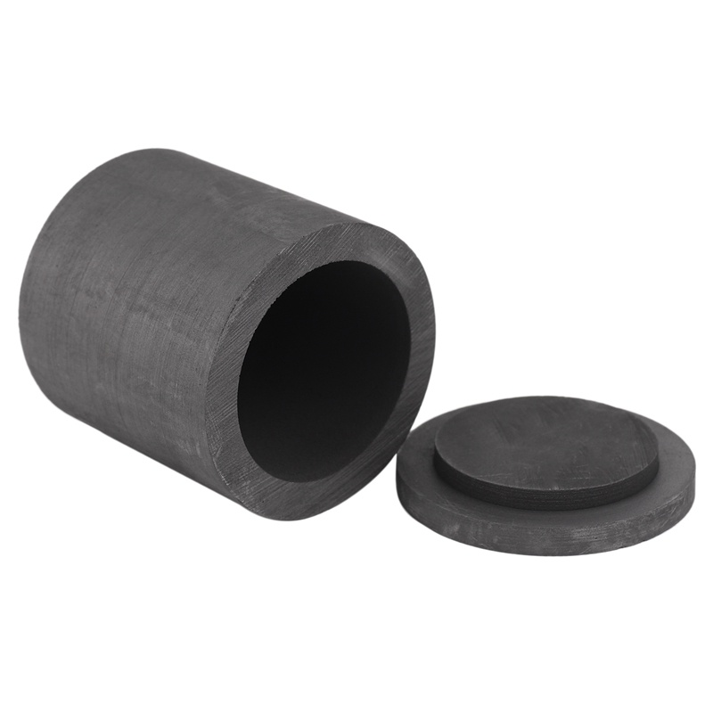 Nắp Nồi Nấu Tan Chảy Graphite Kích Thước 40 * 40mm Màu Đen / Bạc