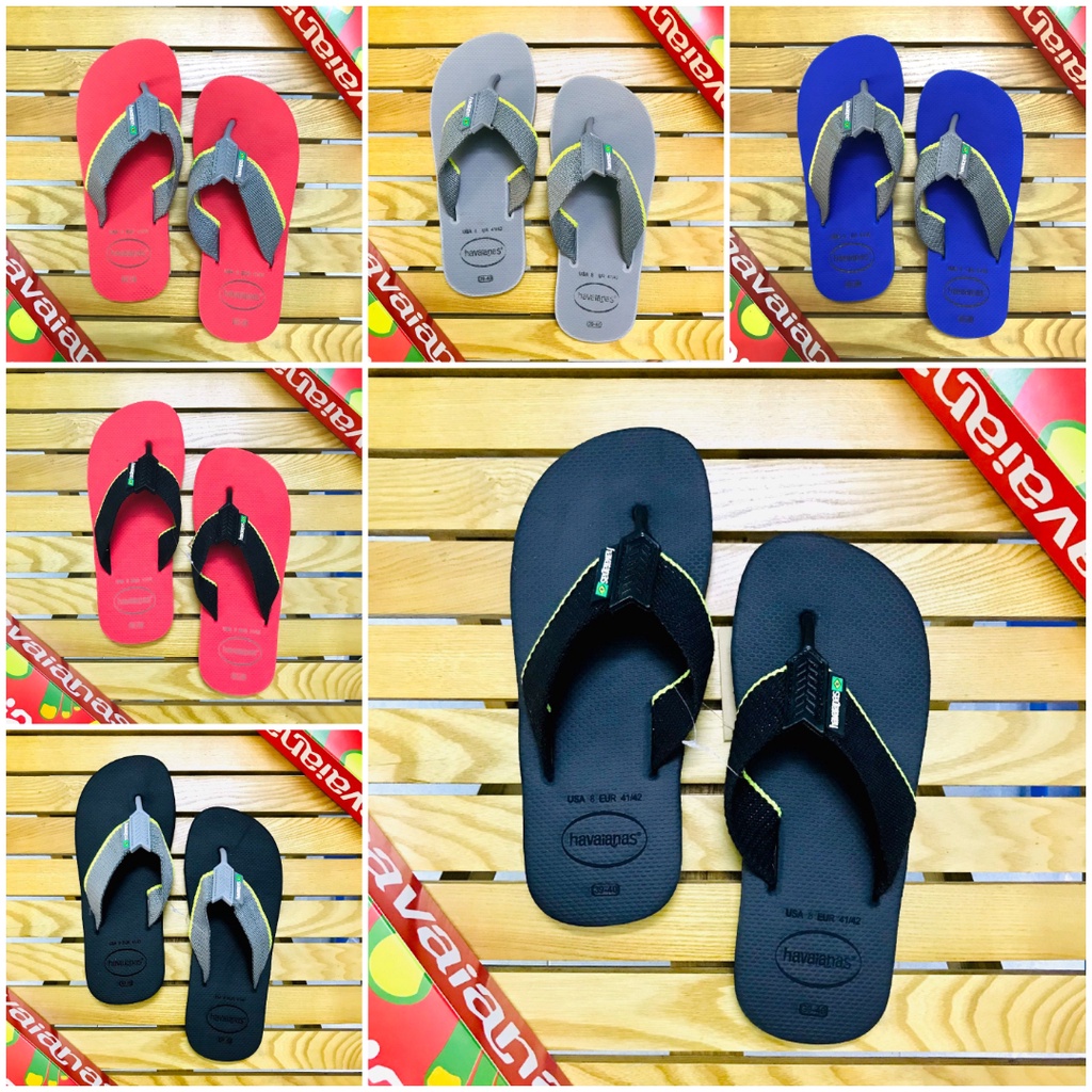 Dép Havaianas Nam Dép Kẹp Quai To Quai Dù Canvas Tông Nam Havanas Hot Trend Tông Lào Đi Biển Cao Su Chống Trơn Cao Cấp
