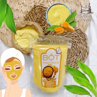 Tinh bột nghệ đắp mặt