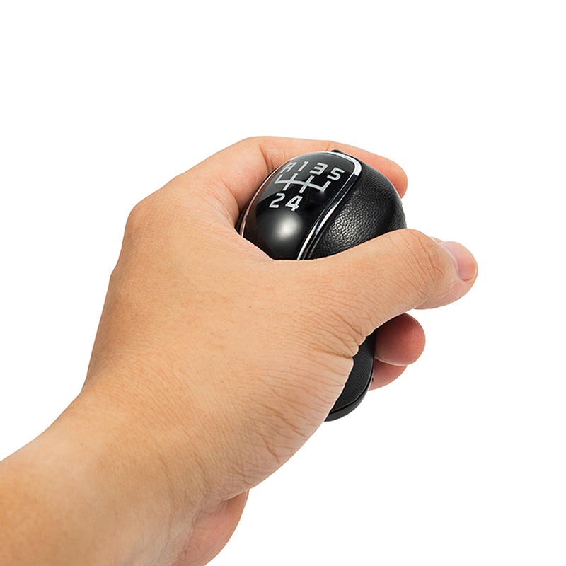 Tay Nắm Cần Số 5 / 6 Tốc Độ Bằng Da Cho Hyundai IX25 Creta Kia Forte Cerato K3 2012-2016