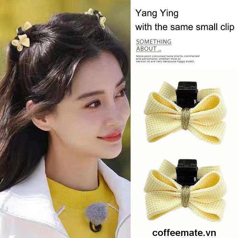 【coffeemate】⚡ Kẹp Tóc Hình Nơ Nhỏ Dễ Thương Thời Trang Dành Cho Nữ