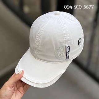 Nón kết, mũ lưỡi trai versace vải kaki form đẹp