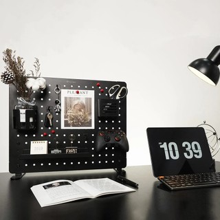 Bảng treo đồ Pegboard HyperWork PG-02 ( Bảng kim loại, chân kẹp bàn, 14 phụ kiện đi kèm)