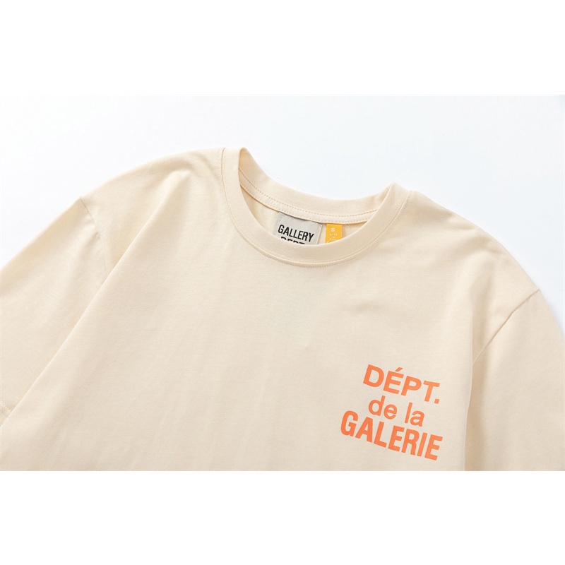 Áo Thun Cotton Ngắn Tay In Chữ GALLERY DEPT Thời Trang Đường Phố Cho Nam Và Nữ