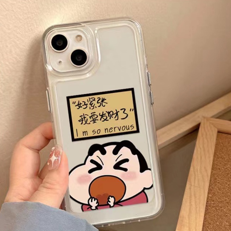 Ốp Điện Thoại Silicon TPU Mềm Trong Suốt Chống Sốc In Hình Cậu Bé Dễ Thương Cho IPhone 14 13 12 11 Pro XS Max X XR 7 8 6S Plus